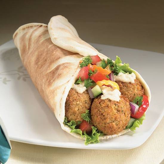 Order Falafel Sandwich food online from Sababa Mediterranean Cuisine store, Richardson on bringmethat.com