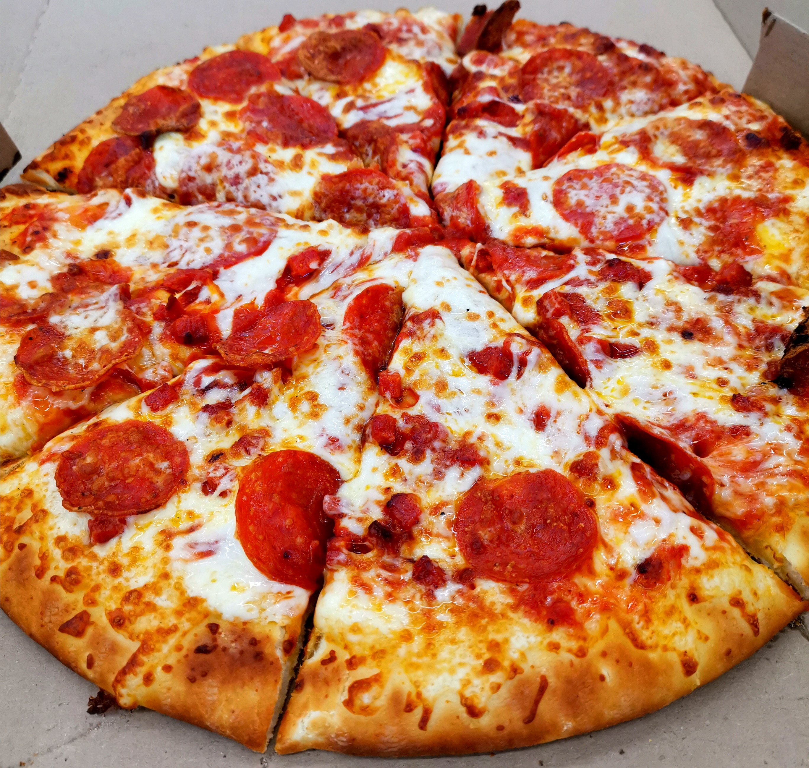 Order DEAL - 2 Large Pepperoni PIZZA's food online from Rank Quickserve store, San Francisco on bringmethat.com
