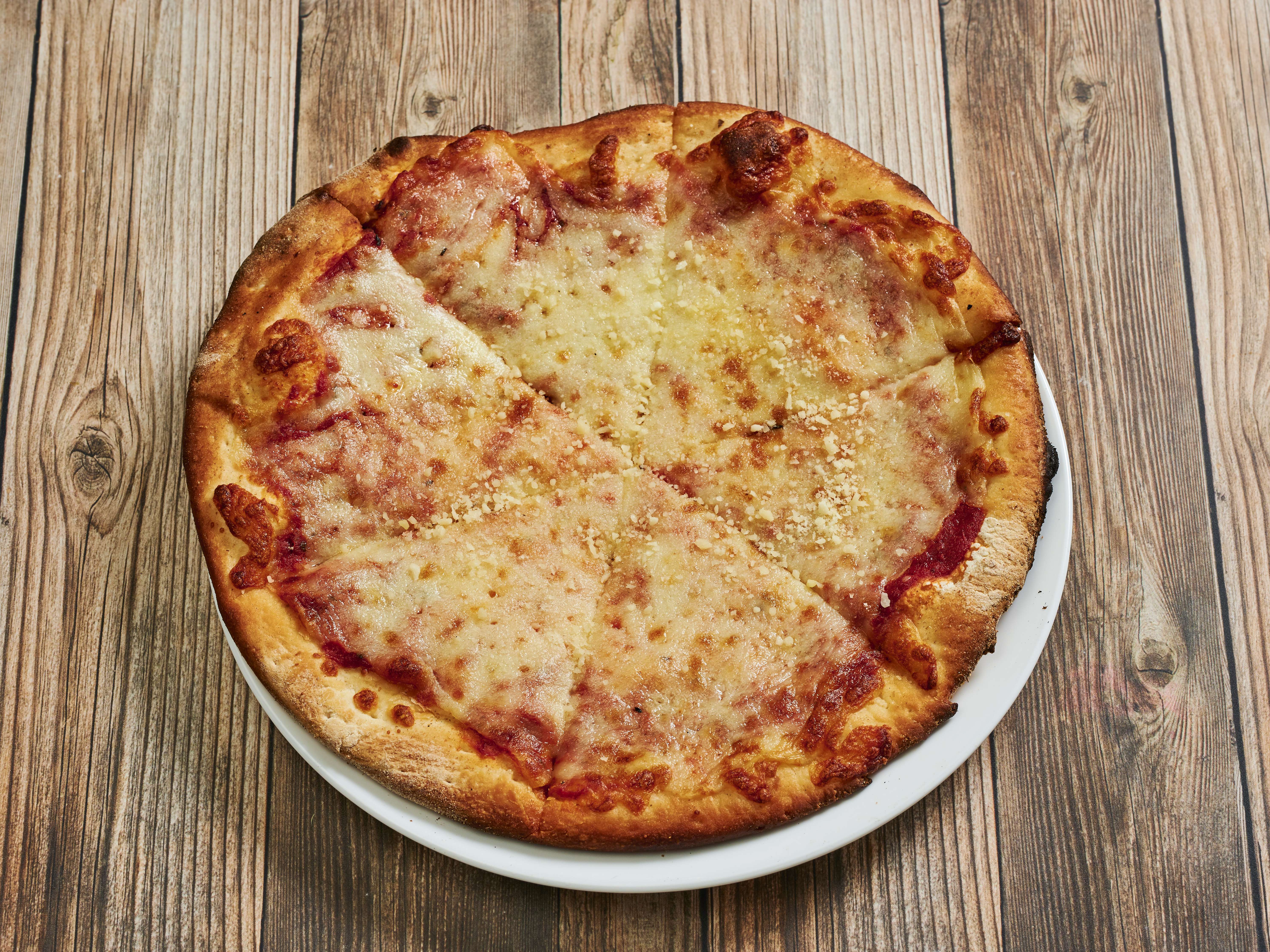 Order Mozzarella Cheese Pizza food online from Pizza Guy store, Studio City on bringmethat.com