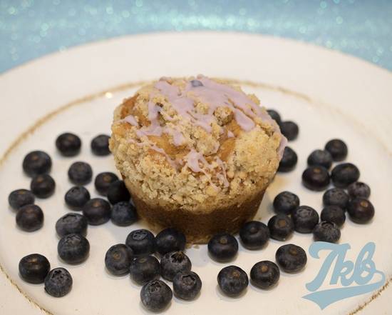 Order BLUEBERRY CRUMB CAKE food online from TKB Bakery & Deli store, Indio on bringmethat.com