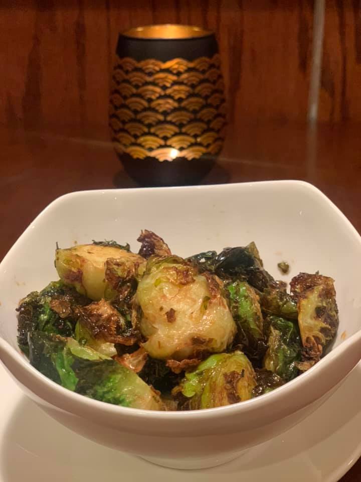 Order Crispy Brussel Sprouts food online from D M Sushi store, Easton on bringmethat.com