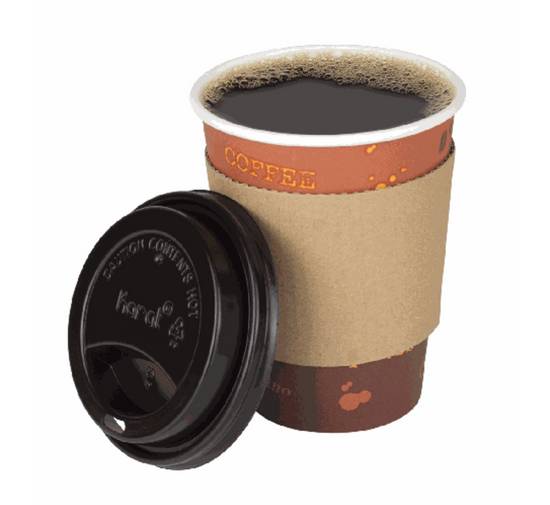 Order 12 oz Cup of Hot Coffee food online from IV Deli Mart store, Goleta on bringmethat.com