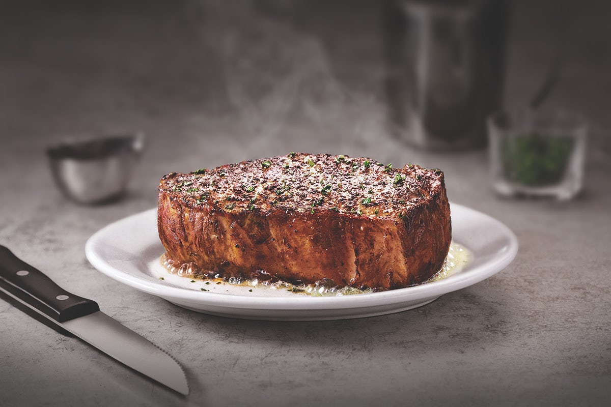 Order NEW YORK STRIP*  food online from Ruth's Chris Steak House store, Fort Worth on bringmethat.com