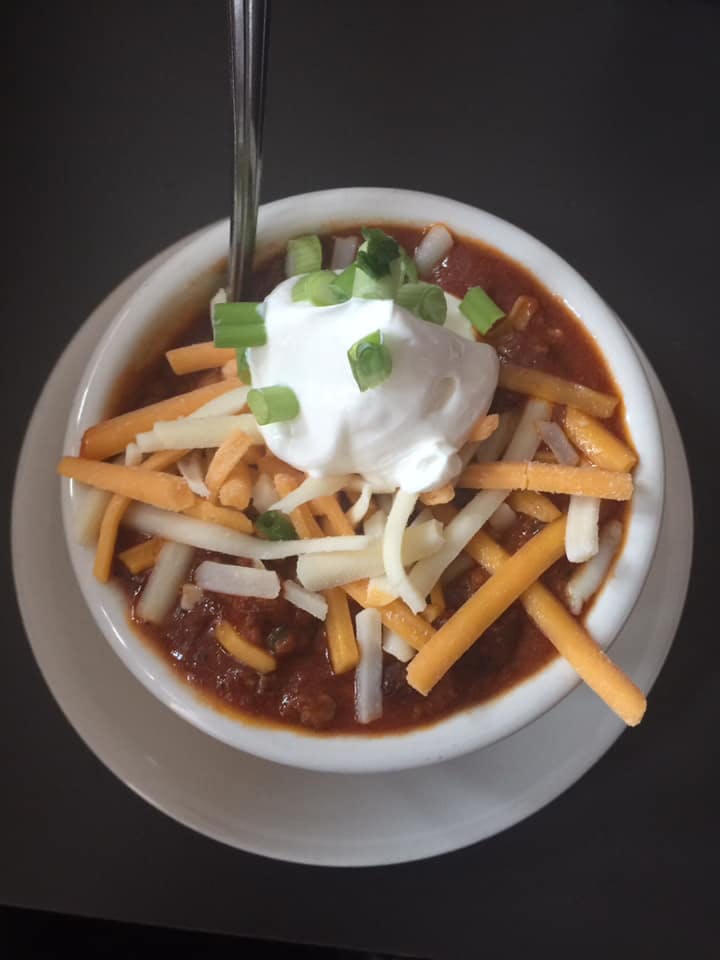 Order Chili Soup - Bowl food online from Fat Cat Grill & Bar store, Norwich on bringmethat.com