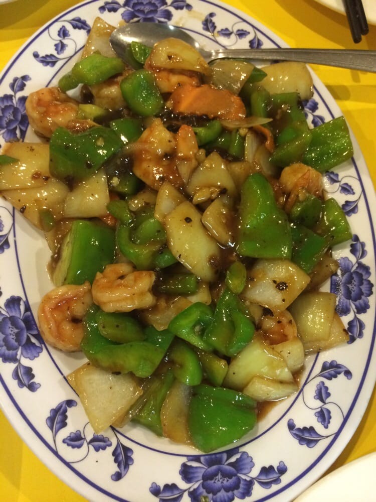 Order Shrimp with Black Bean Sauce food online from Shandong Restaurant store, Oakland on bringmethat.com