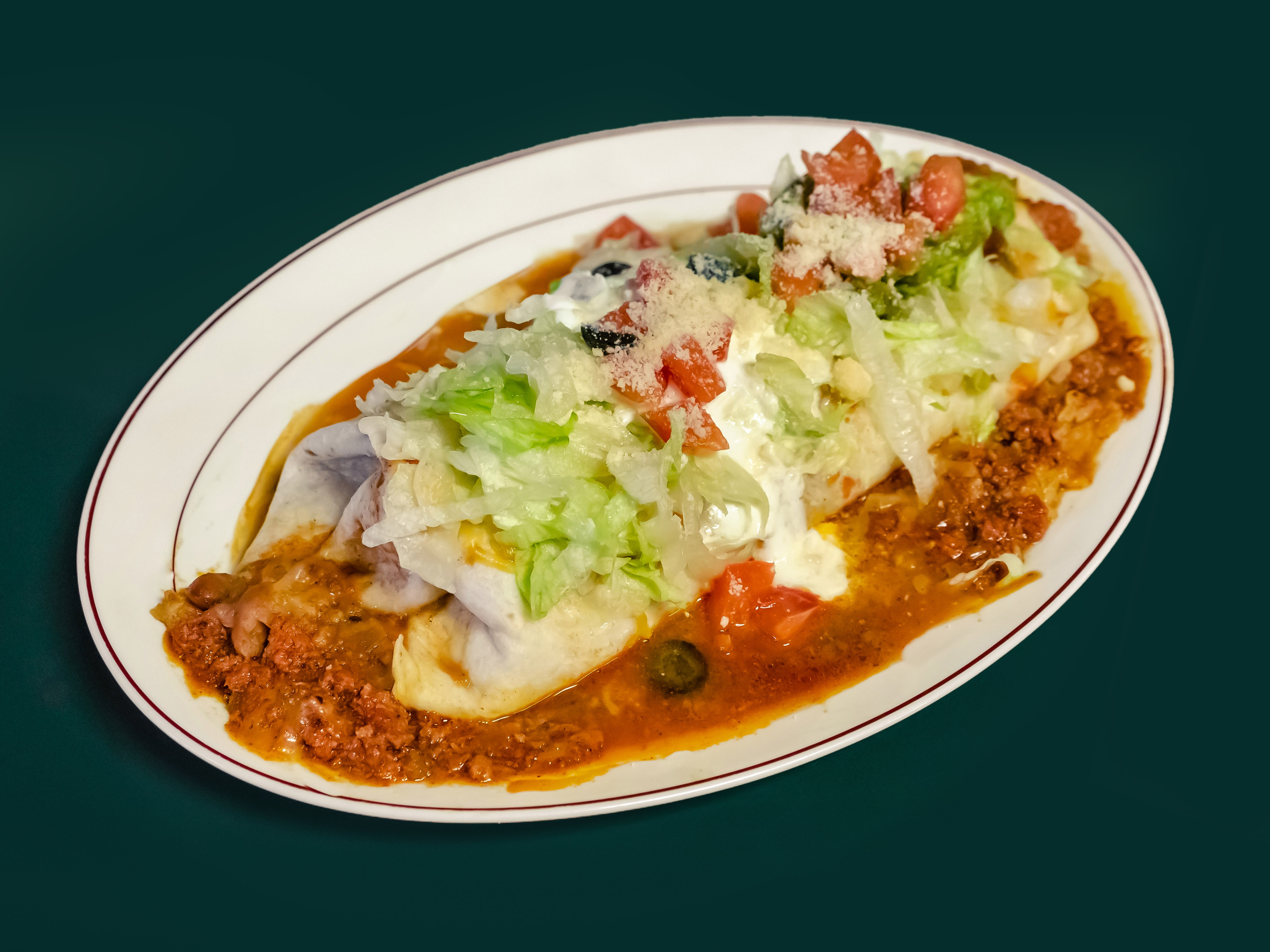 Order Burrito Especial food online from El Alamo store, Omaha on bringmethat.com