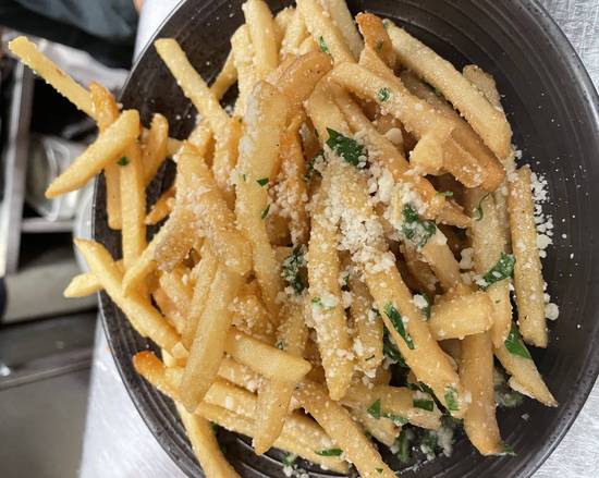Order Tuscan Truffle Fries food online from Wood And Fire store, Pleasantville on bringmethat.com