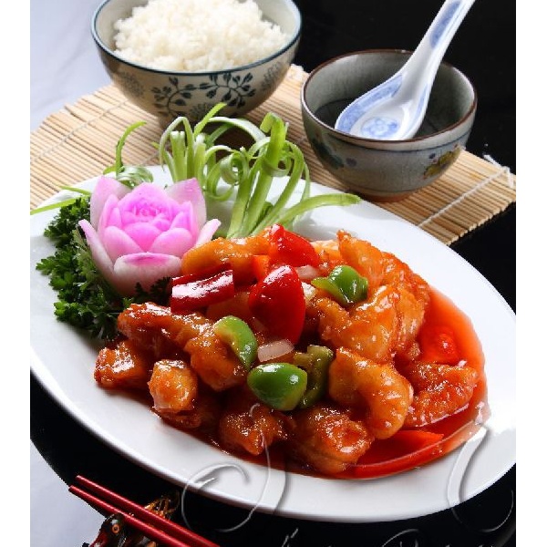Order Sweet and Sour Pork food online from Asian Potato Chinese And Thai Restaurant store, Sandy on bringmethat.com