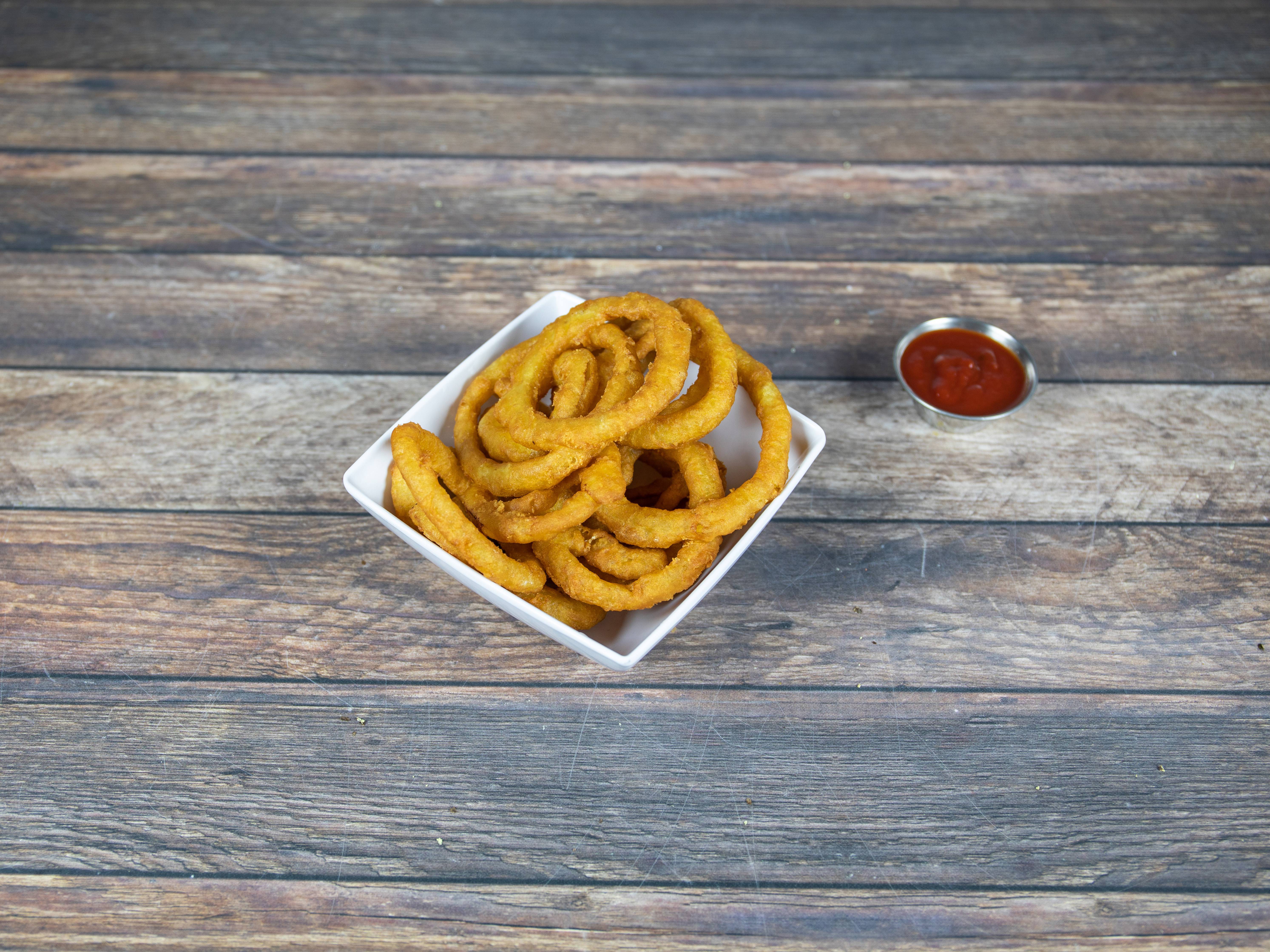 Order Onion Rings food online from Pleasant Pizza store, Watertown on bringmethat.com