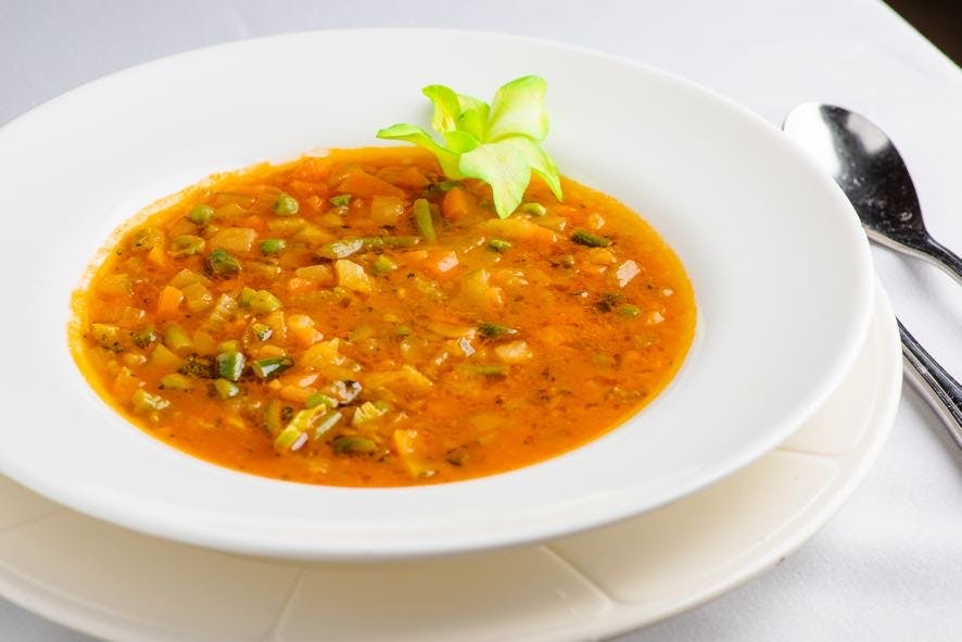 Order Minestrone Soup - Soups food online from Chazz Palminteri Italian Restaurant store, White Plains on bringmethat.com