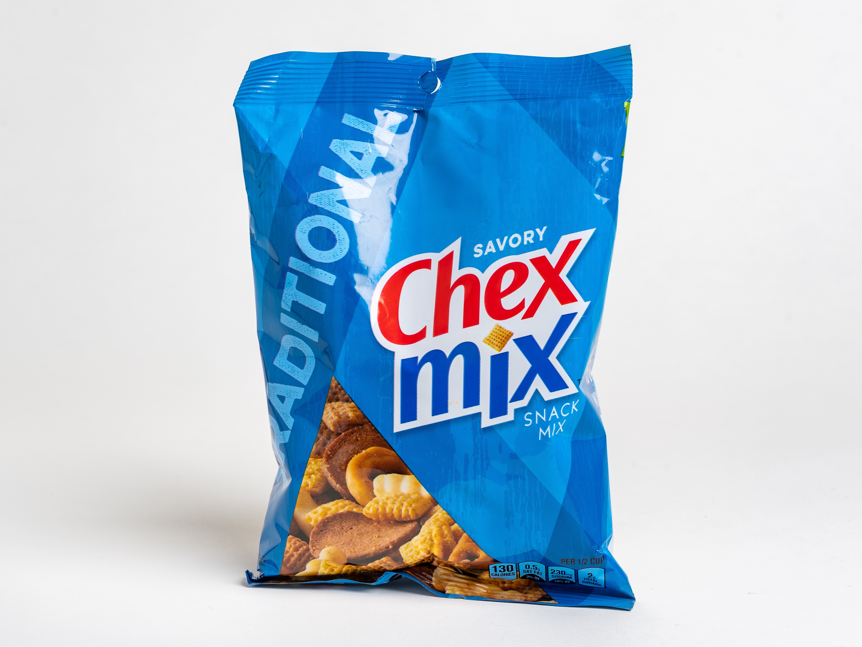 Order Chex Mix Traditional, 8.75 oz. food online from Kangaroo Food Mart store, Cathedral City on bringmethat.com