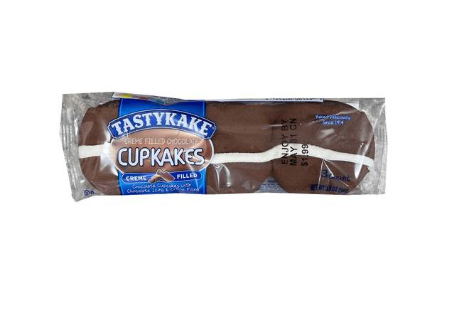 Order Tastycake Chocolate Chip Cupcakes (3 Count) food online from Royal Farms store, Dover on bringmethat.com