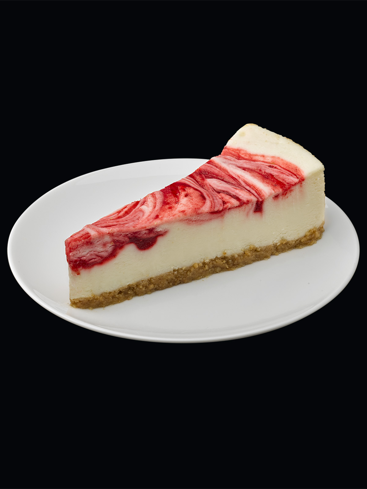 Order Strawberry Swirl Cheesecake food online from Long John Silver store, Mount Pleasant on bringmethat.com