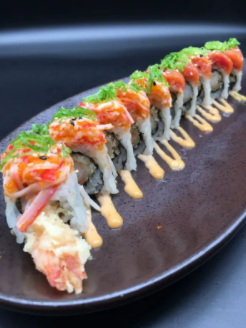 Order R38. Double Amazing Roll food online from Sushitoo Express store, Gibsonia on bringmethat.com
