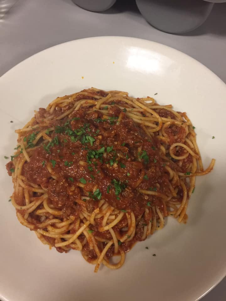 Order Pasta Bolognese - Italian Specialties food online from Fat Cat Grill & Bar store, Norwich on bringmethat.com