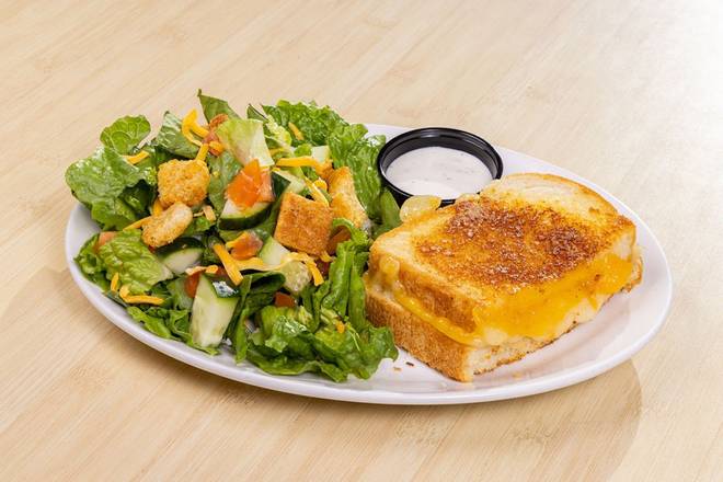 Order Parmesan-Crusted Grilled Cheese Duo food online from Shari'S Cafe store, Beaverton on bringmethat.com