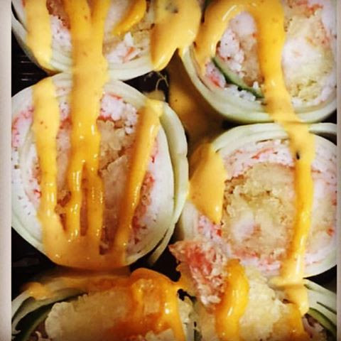Order Shrimp Tempura Naruto food online from Soho Sushi store, New York on bringmethat.com