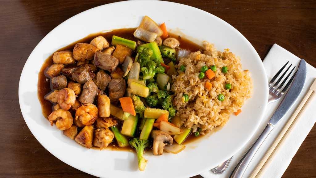 Order Chicken & Sirloin Steak Hibachi food online from Ginza Japanese Cuisine store, Bloomfield on bringmethat.com