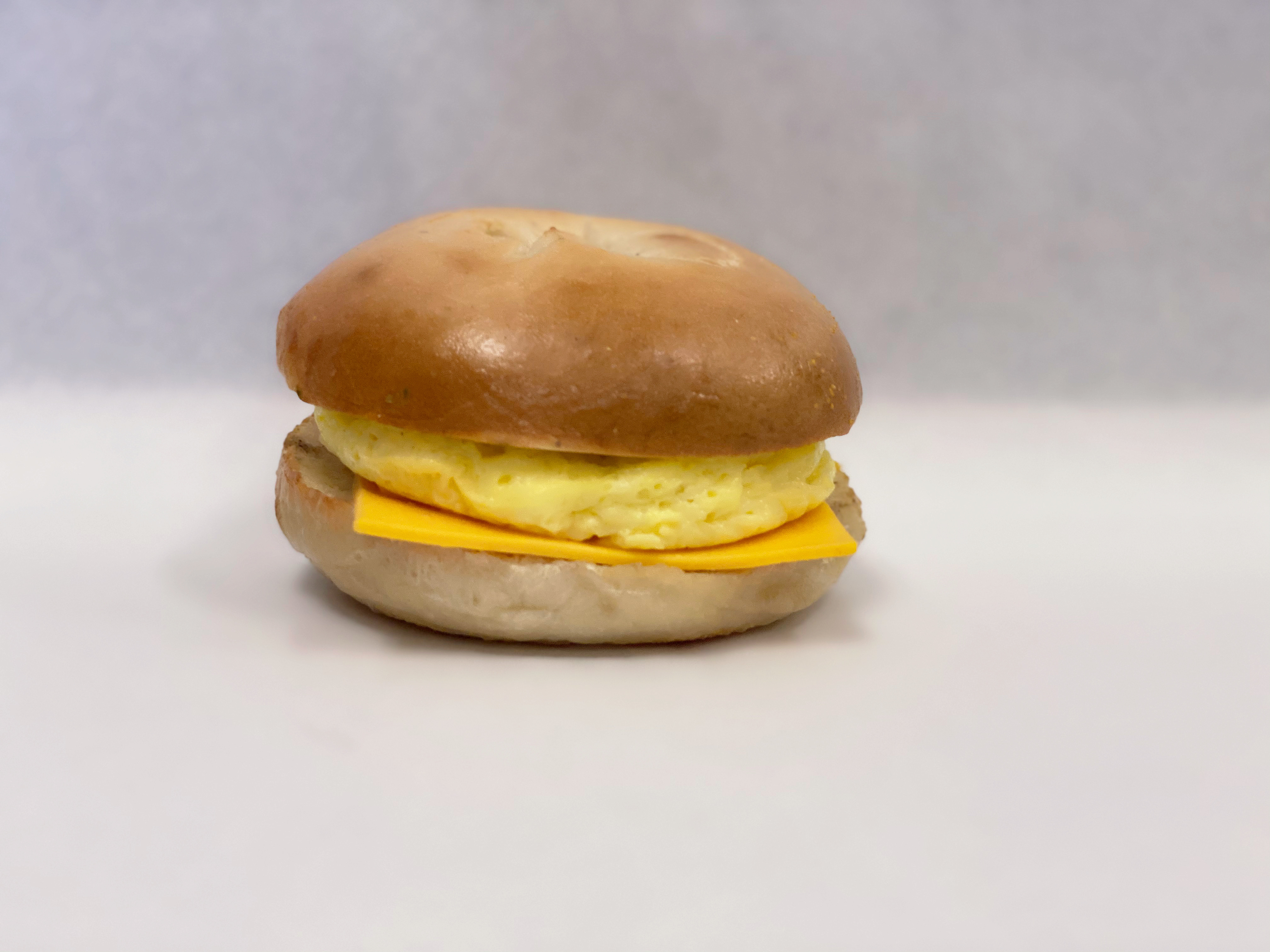 Order 0A. Egg & Cheese  food online from Bagel Place Cafe store, Sunnyvale on bringmethat.com