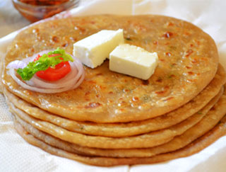 Order 74. Plain Paratha Breakfast food online from Pakiza  store, Brooklyn on bringmethat.com