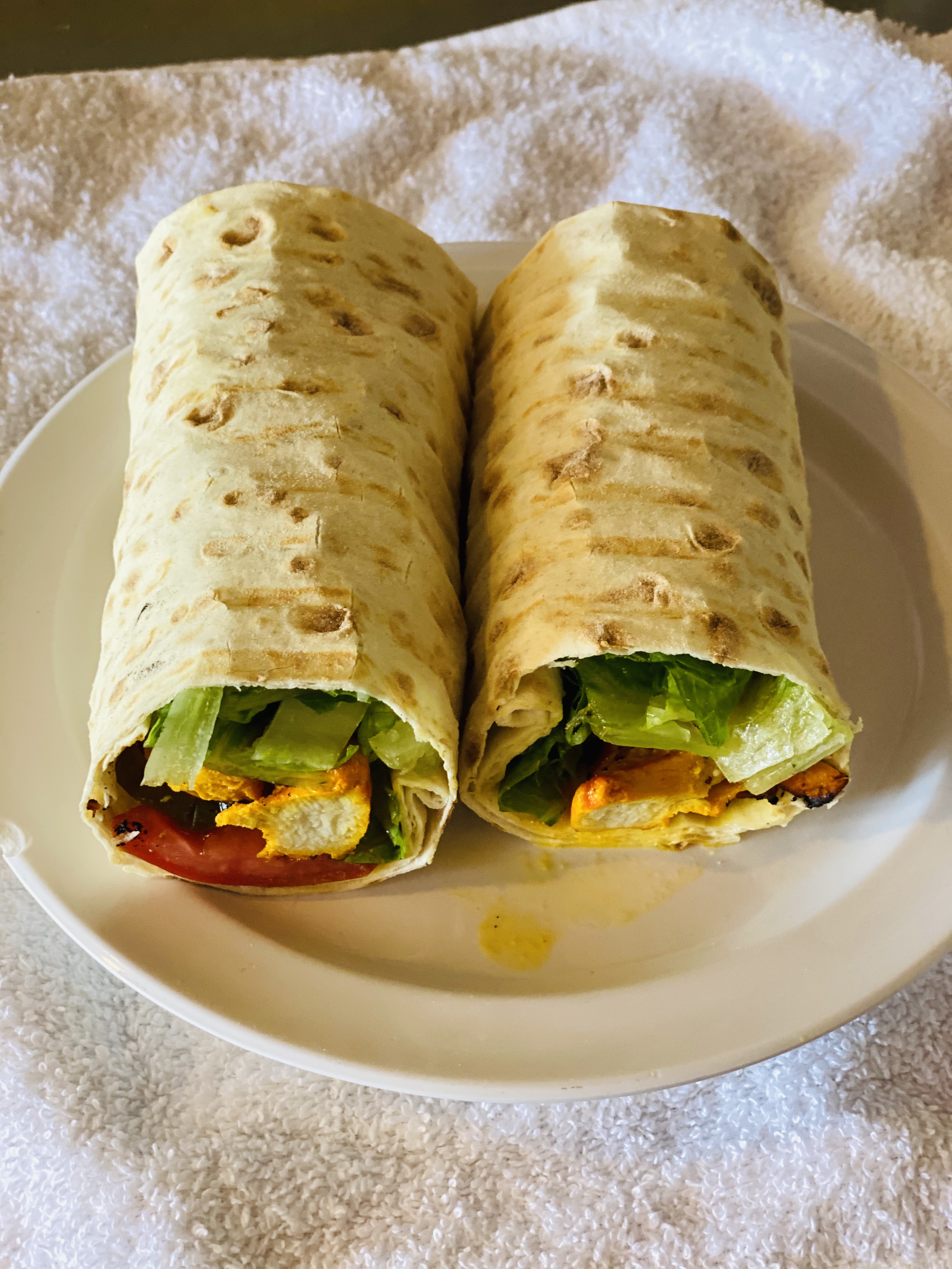 Order Chicken Breast Wrap food online from Isfahan Kabob store, San Jose on bringmethat.com