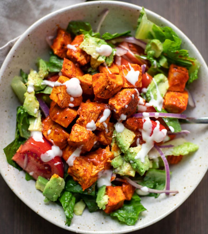 Order Buffalo Chicken Salad - Large food online from Brother Bruno Pizza store, Washingtonville on bringmethat.com