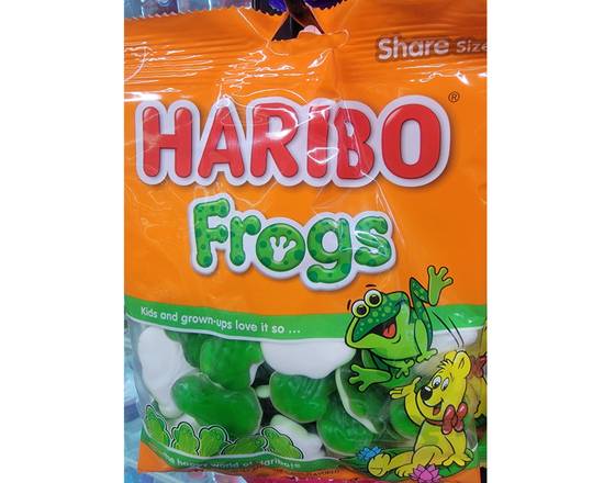 Order HARIBO BAGS (FROGS) food online from Hub Market & Deli store, San Diego on bringmethat.com