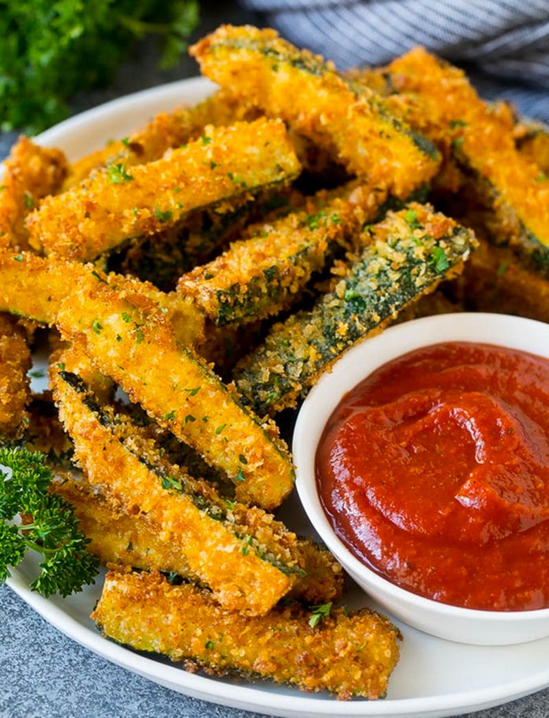 Order Fried Zucchini Sticks - Appetizer food online from Brother Bruno Pizza store, Washingtonville on bringmethat.com