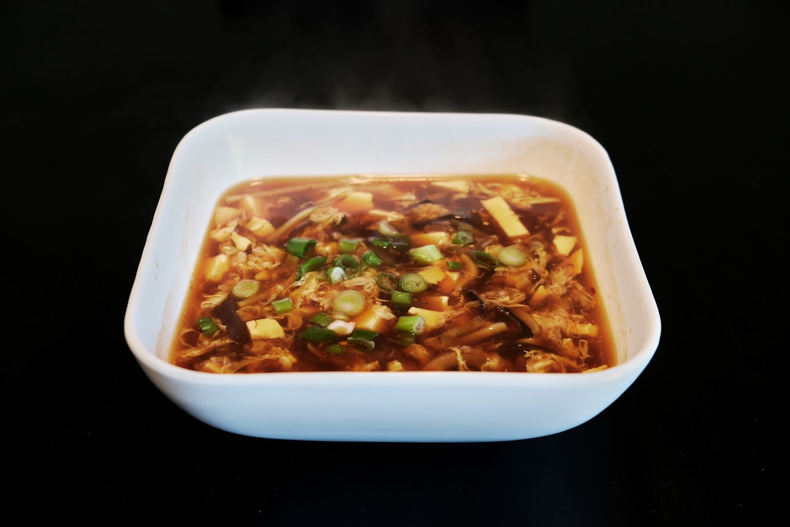 Order Hot and Sour Soup food online from Beijing Cafe store, Rancho Cordova on bringmethat.com