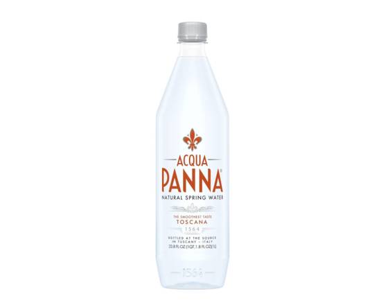 Order Acqua Panna Natural Spring Water - 33.8oz food online from Loma Mini Market store, Long Beach on bringmethat.com
