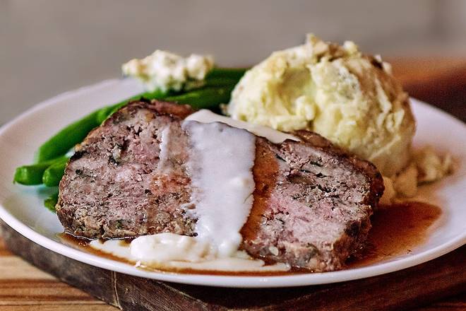 Order Meatloaf & Gravy food online from Founding Farmers store, Hunter Mill on bringmethat.com