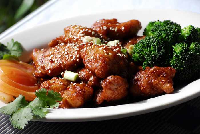Order 6. Sesame Chicken food online from Chang Pai store, Jamaica on bringmethat.com