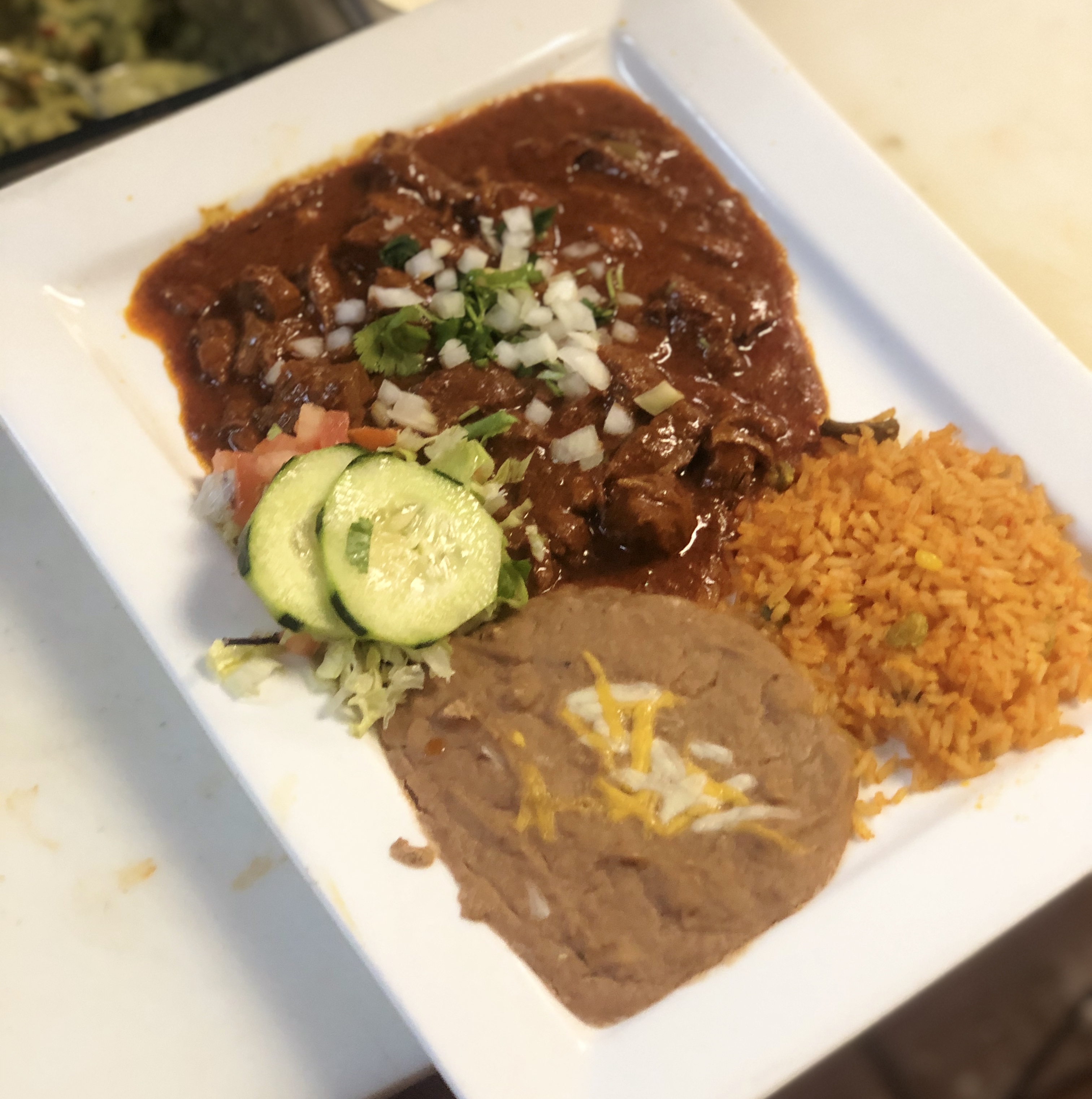 Order Chili Colorado food online from Anaya Fresh Mexican Restaurant store, Glendale on bringmethat.com