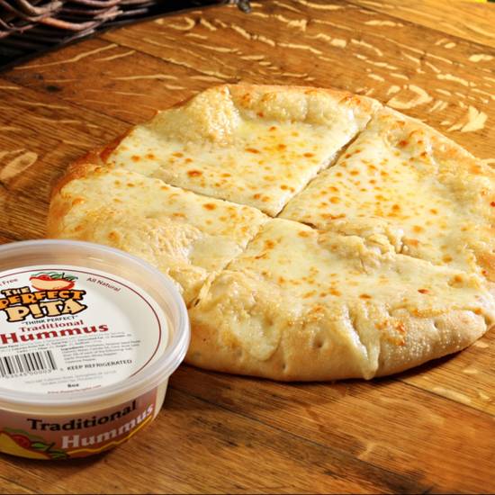 Order Hummus Pizza food online from The Perfect Pita store, Springfield on bringmethat.com