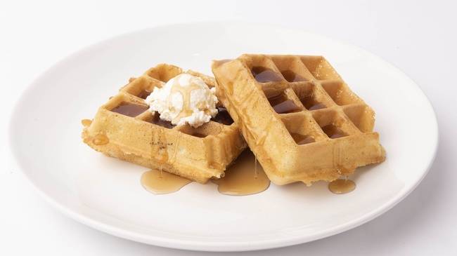 Order Belgian Waffle food online from Mimi Café store, Anaheim on bringmethat.com