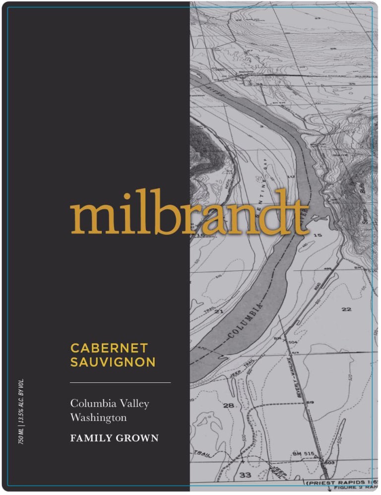Order Milbrandt Family Grown Cabernet Sauvignon 2018 - 750mL food online from Cactus Food Mart store, Scottsdale on bringmethat.com