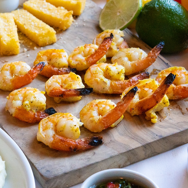 Order Grilled Shrimp food online from Estancia Brazilian Steakhouse store, Austin on bringmethat.com