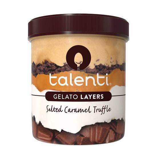 Order Talenti Salted Caramel Truffle Layers food online from The Ice Cream Shop Menu Info store, Flagstaff on bringmethat.com