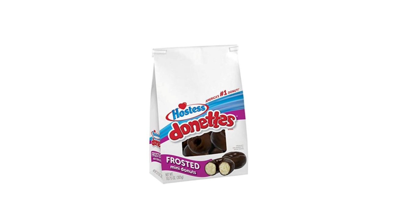 Order Hostess Donettes Chocolate Bag 10.75 oz food online from Rebel store, San Jose on bringmethat.com