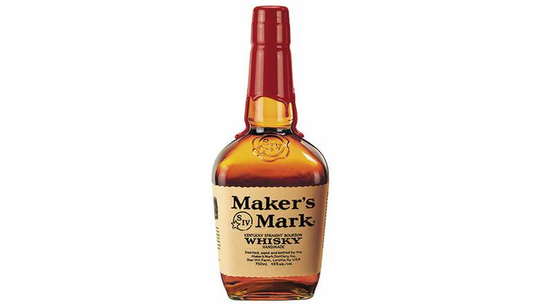 Order Maker'S Mark Bourbon (45.0% Abv) food online from Waldi Discount Liquor store, Ansonia on bringmethat.com