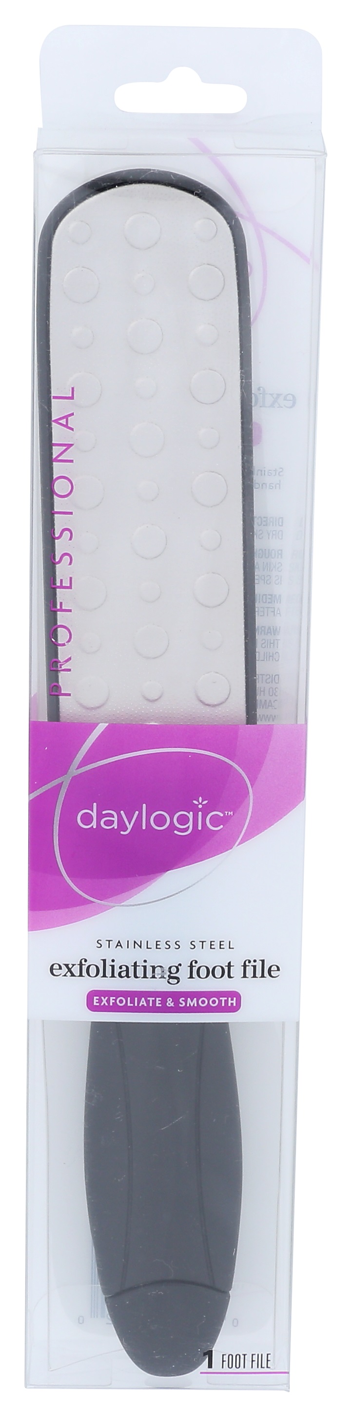 Order Daylogic Stainless Steel Foot File food online from Rite Aid store, Redwood City on bringmethat.com