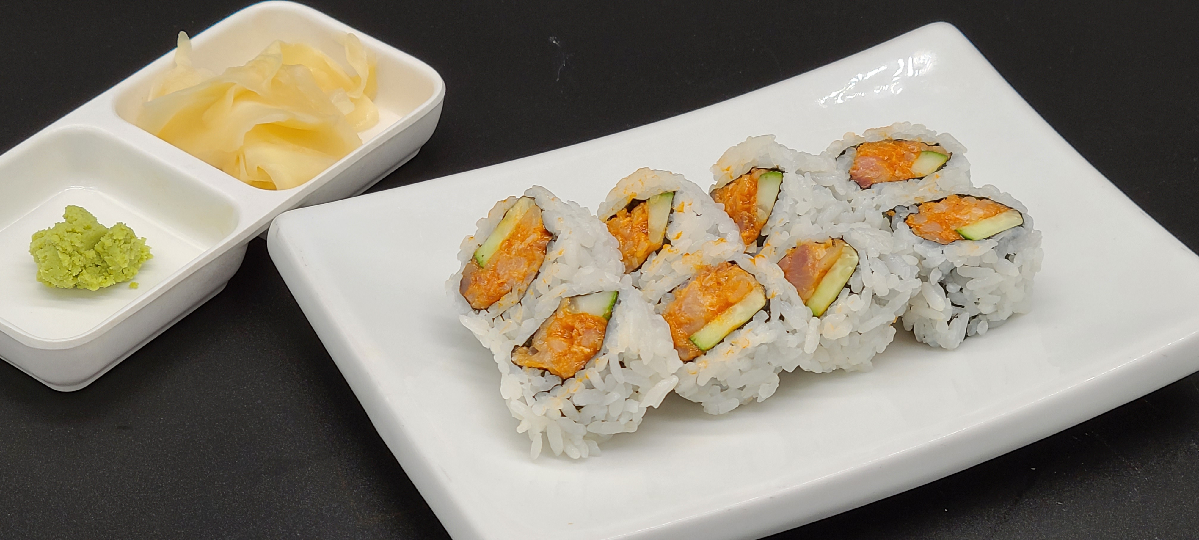 Order C11. Spicy Yellowtail(5pcs) food online from Hello Sushi store, Fullerton on bringmethat.com