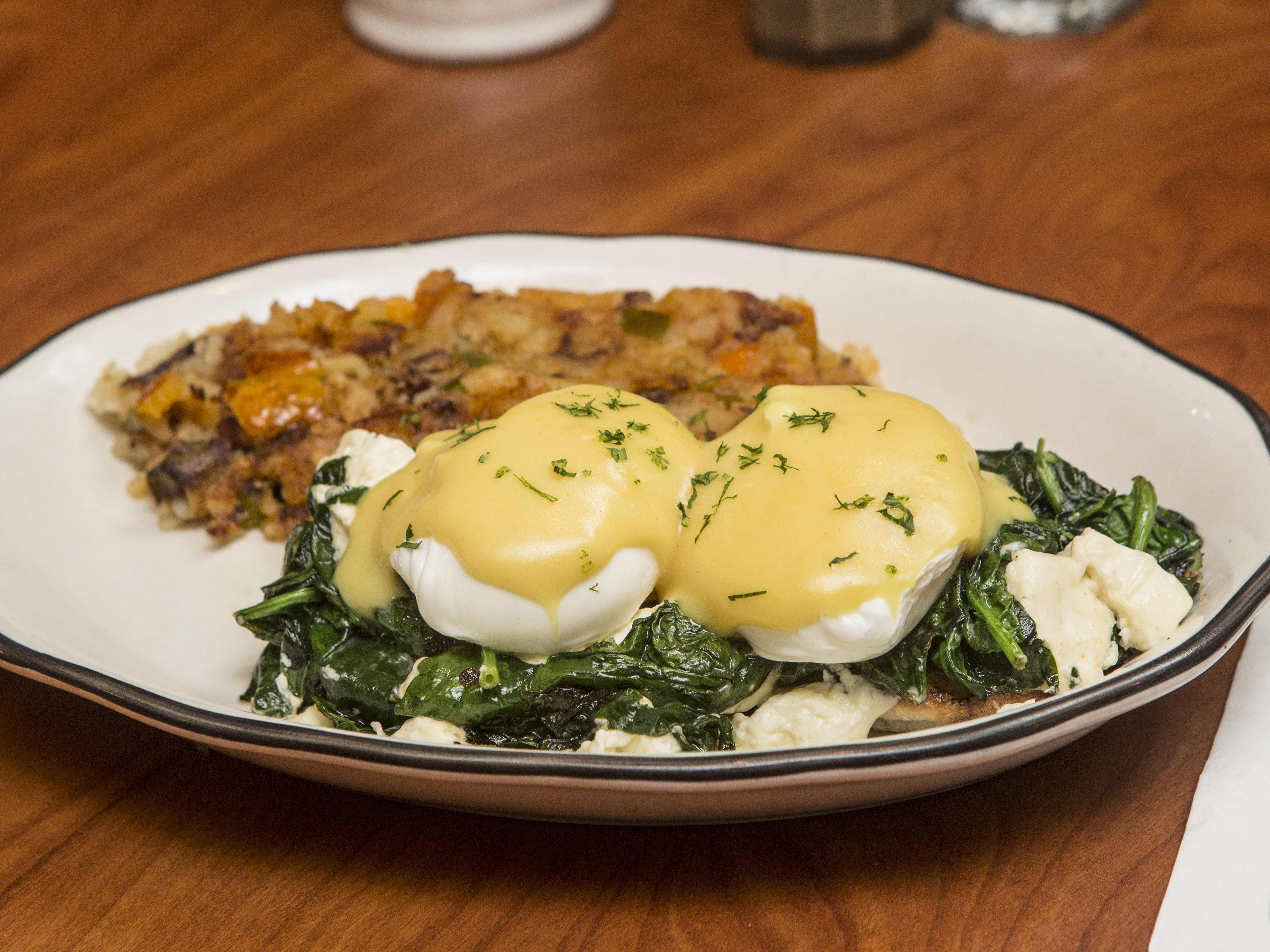 Order Eggs Benedict food online from Cobble Hill Coffee Shop store, Brooklyn on bringmethat.com