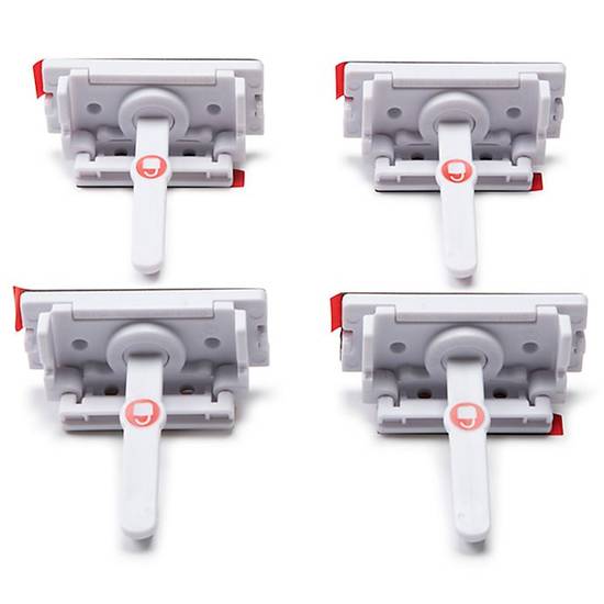 Order Safety 1st® 4-Pack Adhesive Cabinet and Drawer Latches food online from Bed Bath & Beyond store, Lancaster on bringmethat.com