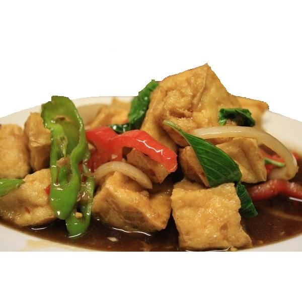 Order V11. Spicy Mint Tofu food online from Thai Original Bbq store, Los Angeles on bringmethat.com