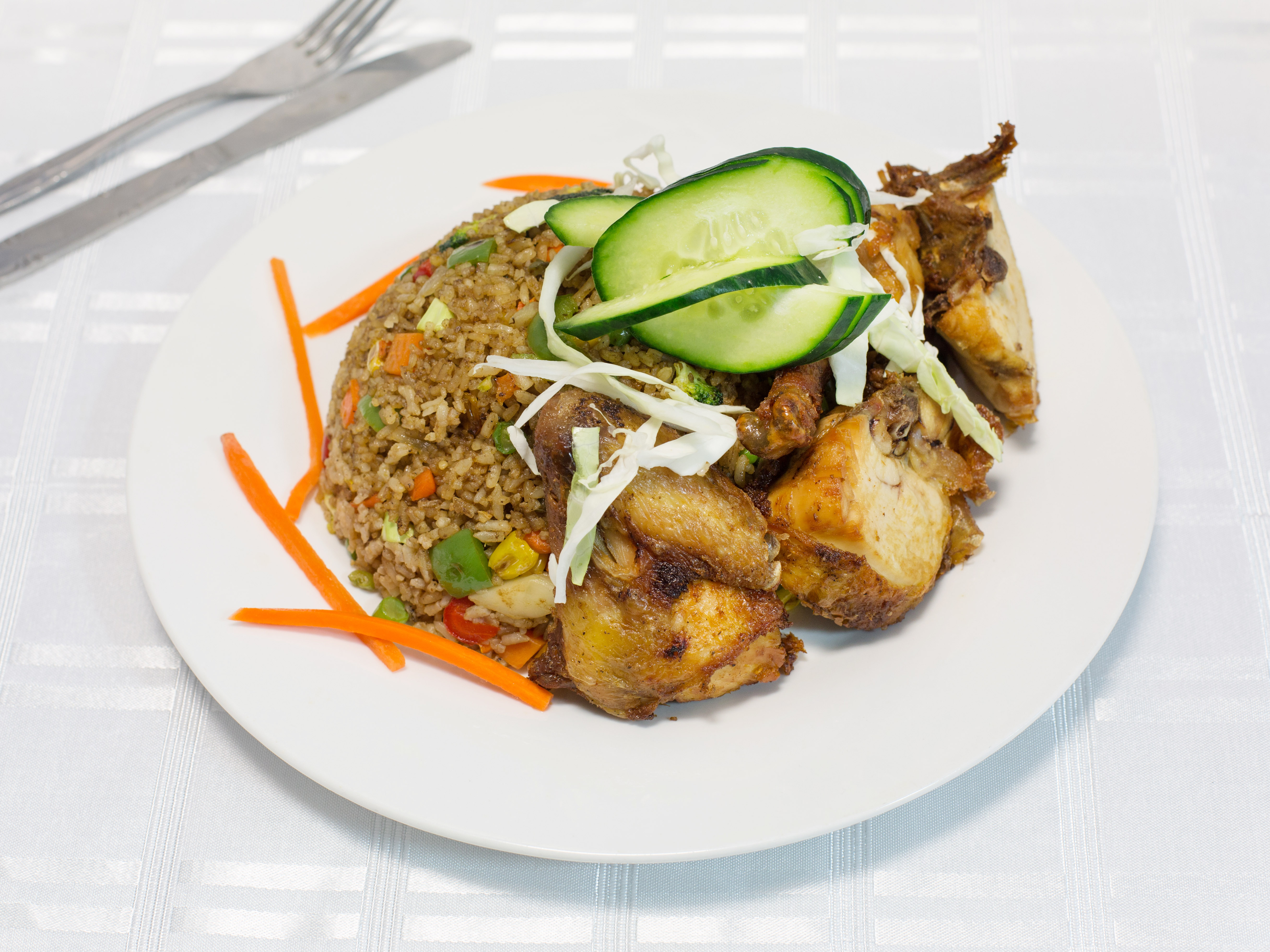 Order 24. Chicken Fried Rice food online from Caribbean Essence store, Belleville on bringmethat.com