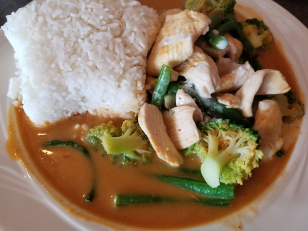 Order 48. Panang Curry food online from Thai Pk Restaurant store, Portland on bringmethat.com