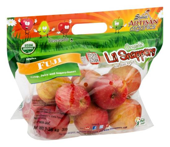 Order Stemilt · Organic Fuji Apples (3 lbs) food online from Jewel-Osco store, Libertyville on bringmethat.com