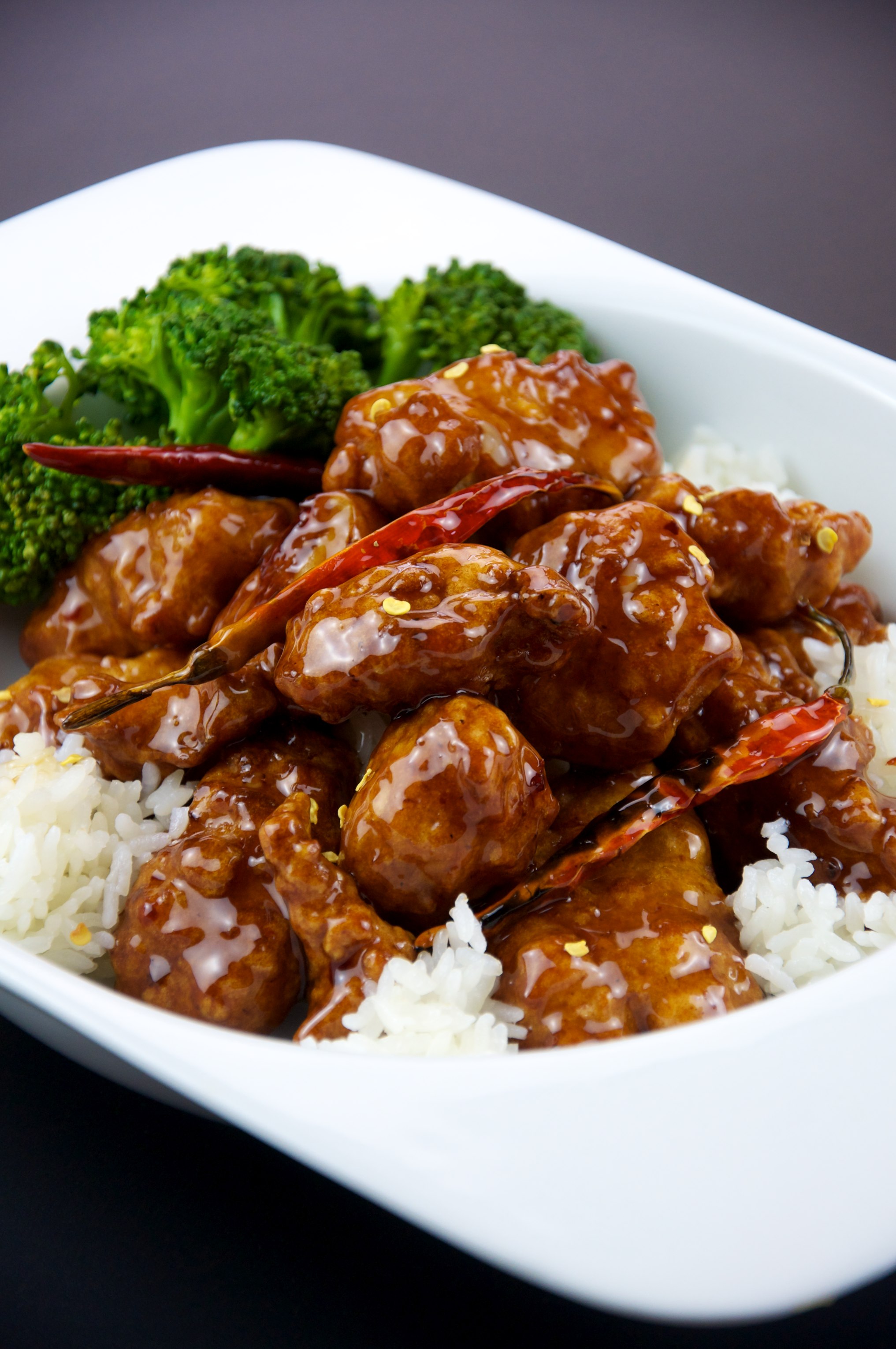 Order C4. General Tso's Chicken food online from Macky Kitchen store, Richmond on bringmethat.com