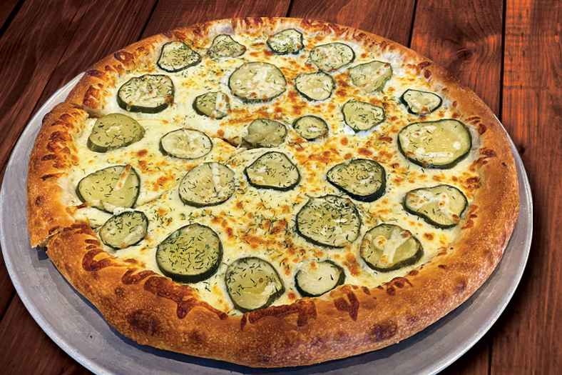 Order Personal Dill Pickle Pizza food online from B.C. Pizza store, Traverse City on bringmethat.com